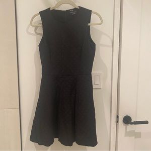 Black Theory textured weave dress